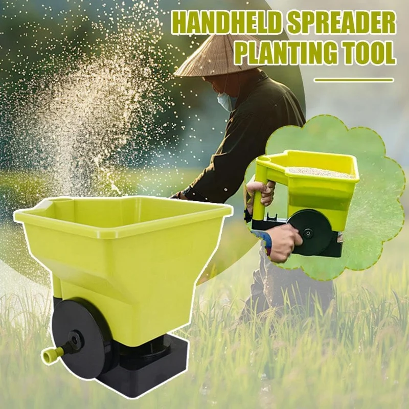 BAAG-Hand Held Seed Spreader, Fertilizers Spreader, Grass Seed Spreader,Seed Planting Tool Garden Supplies Hand Tool