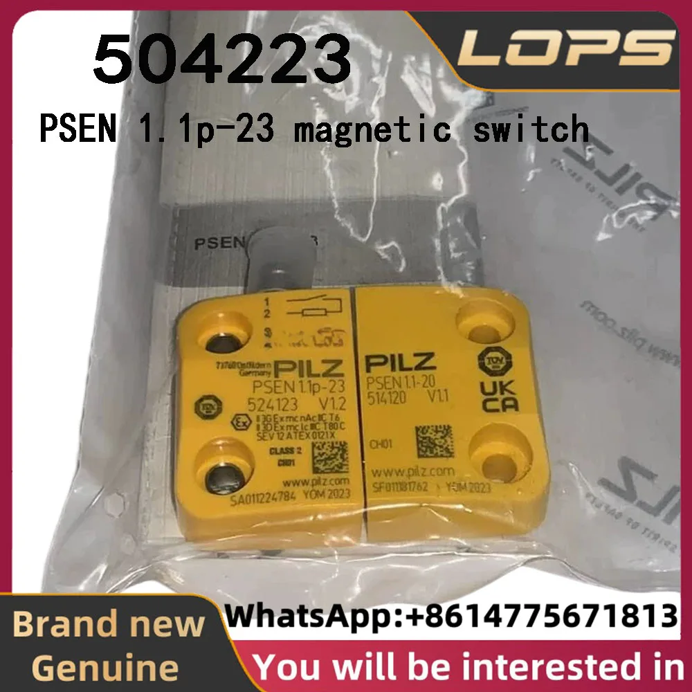 PSEN 1.1p-23 magnetic switch Pilz 504223 (524123+514120, brand new original genuine, large quantity in stock, welcome to inquire