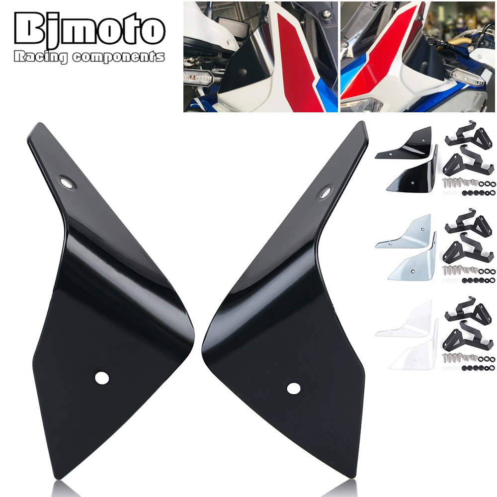 Side Windshield Windscreen For Honda CRF1100L CRF 1100 L Africa Twin Adventure Sports Handshield Front Wind Deflector 2020 2021