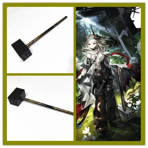 

Mudrock Hammer Props Game Arknights Cosplay Props for Halloween Fancy Stage Performance