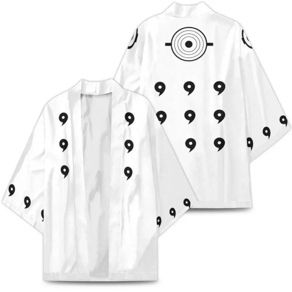 Naruto akatsuki uzumaki itachi nuvem vermelha quimono camisa haori yukata impressão cosplay traje natal pu 'er festival presentes