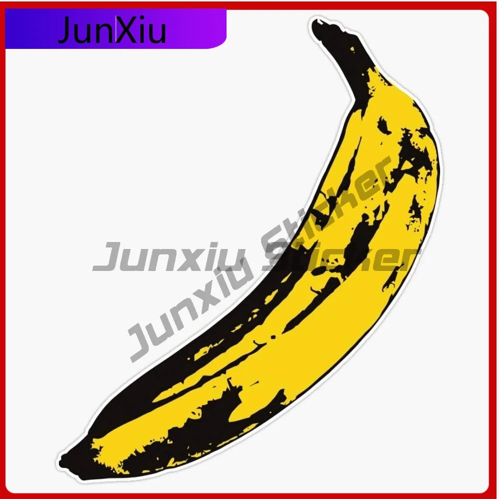 

Banana Vinyl Scratch-proof Sticker Waterproof Decal Accessories Car Laptop Wall Window Bumper Custom Decals Car Stickers New Pvc