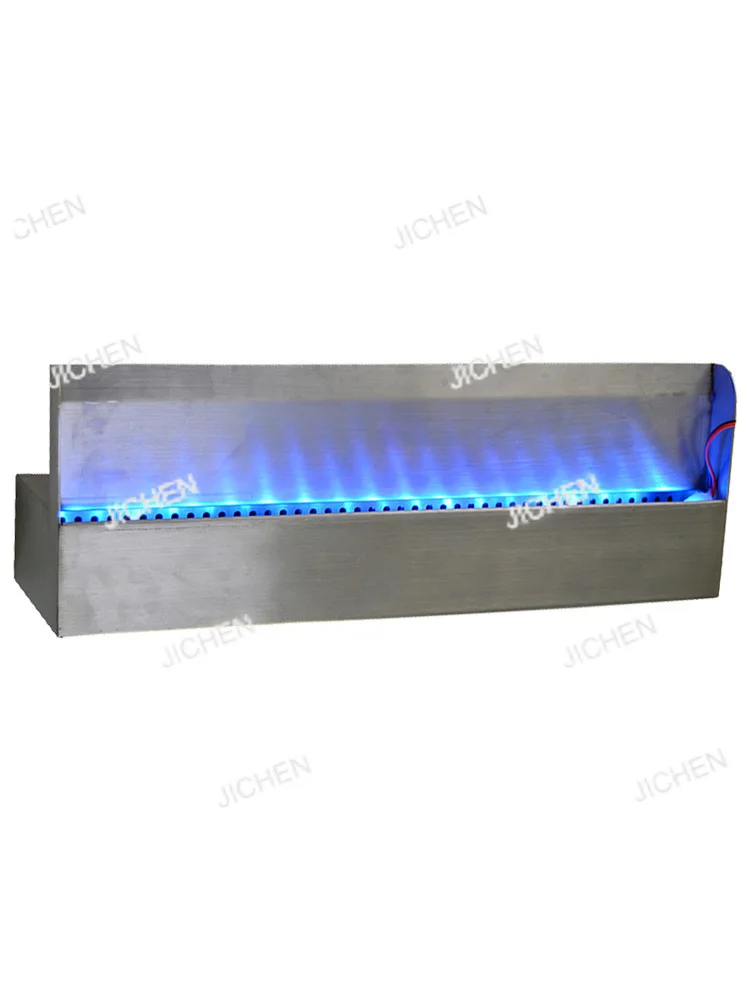 

Водопад из нержавеющей стали, корыто потока, двор, водный пейзаж, стена занавески для воды, украшение для рыбного пруда, ландшафтный дизайн