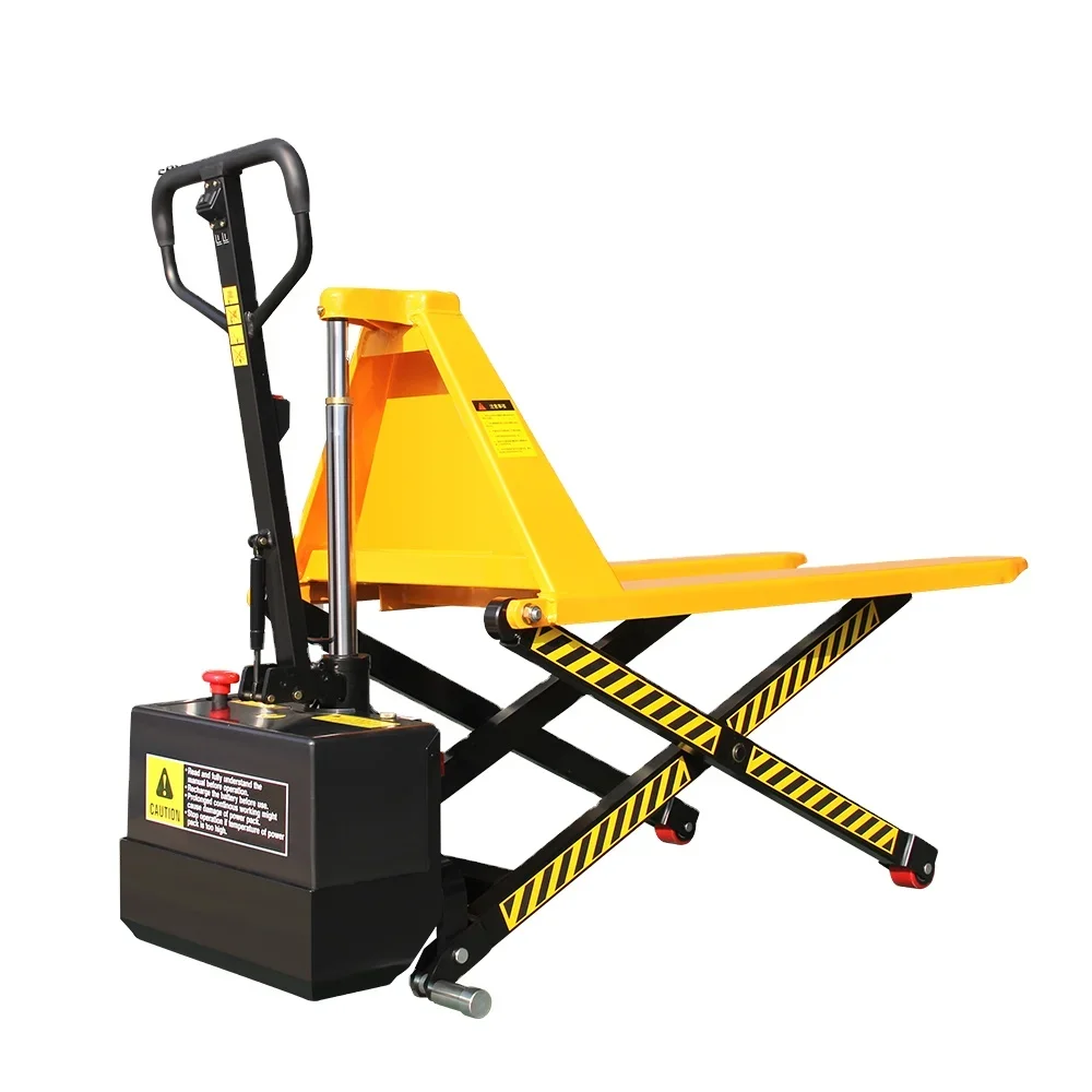 1500kg small pallet jack hydraulic scissor hight lift pallet truck trolley pallet truck with lifting table