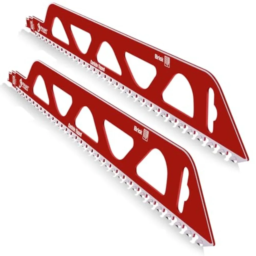 

Demolition Masonry Reciprocating Saw Blade Carbide Blades for Cutting Aerated Concrete and Hollow Brick 455mm/ TPI