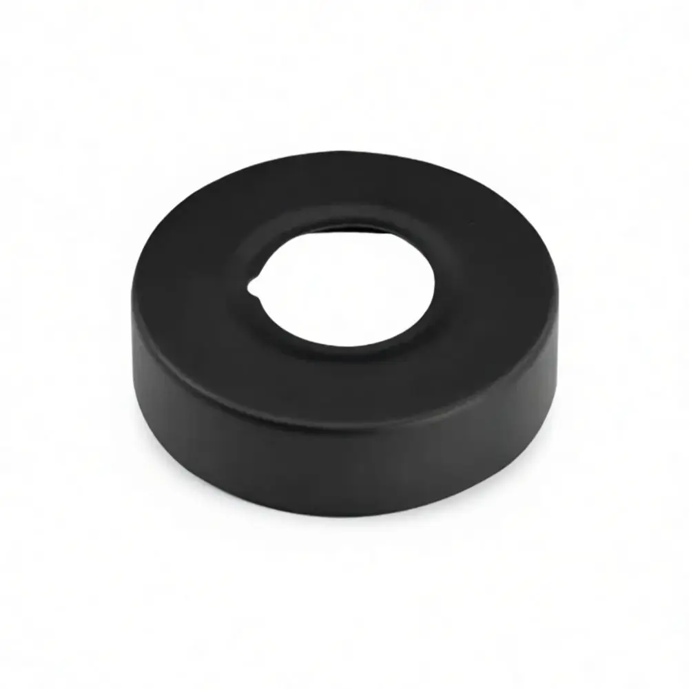 Wide Decorative Cover For Shower Faucet Pipe Trim Black Stainless Steel Escutcheon Plate Wall Gap Hider Plumbing Parts