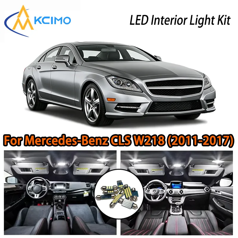 

KCIMO For Mercedes-Benz CLS W218 C218 (2011-2017) Premium LED Interior Kit - 2 Colors , Quick Installation, Long-Lasting