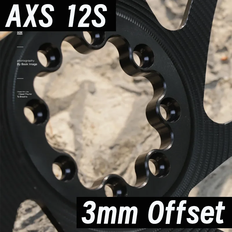 

Звездочка на 8 болтов для Sram Red Force Rival AXS, 12-скоростная, с прямым креплением, 40T, 42T, 44T, 46T, 48T, 50T, 52T, 54T, с вылетом 3 мм