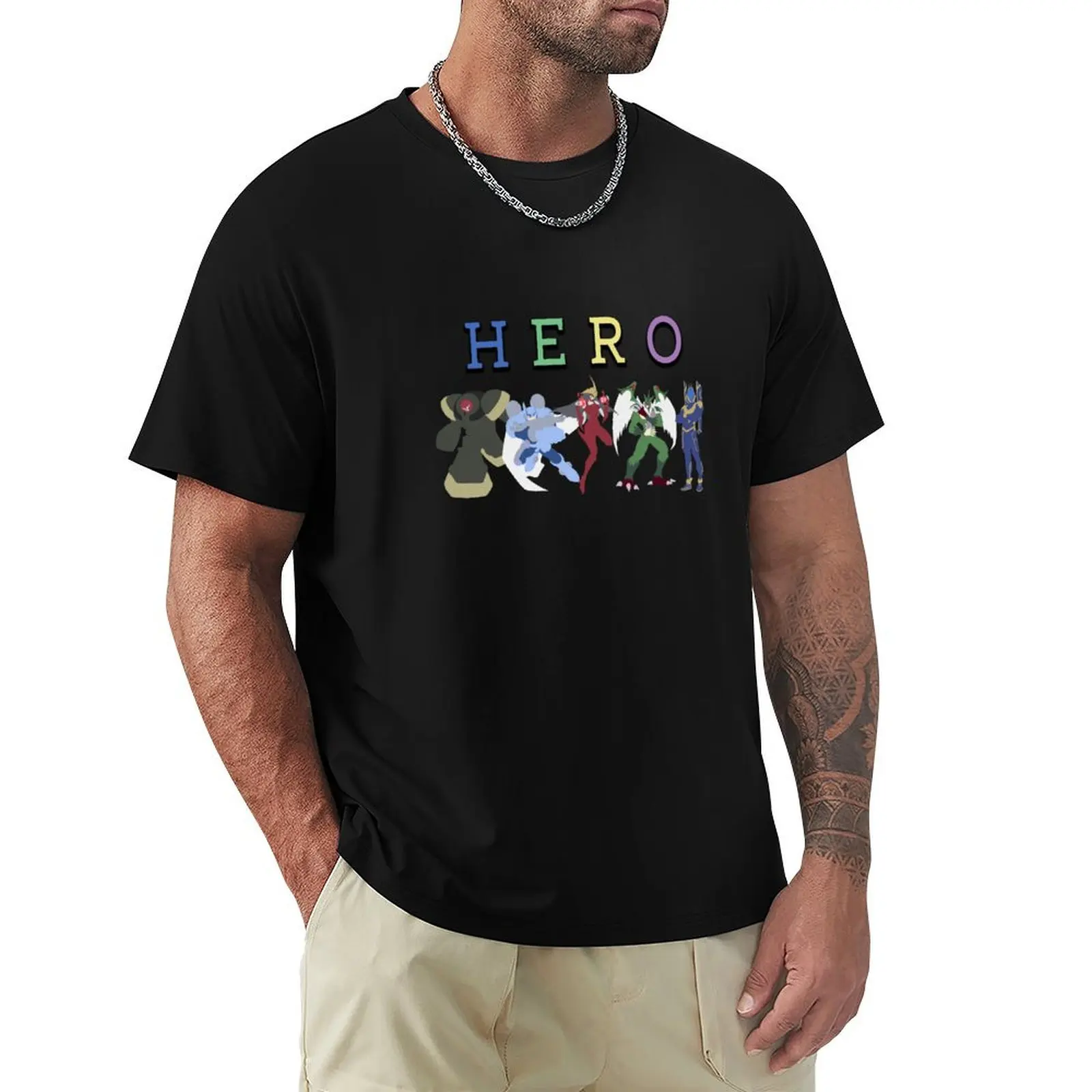 Elemental Heroes: Camiseta de grupo Worker Basic de manga corta
