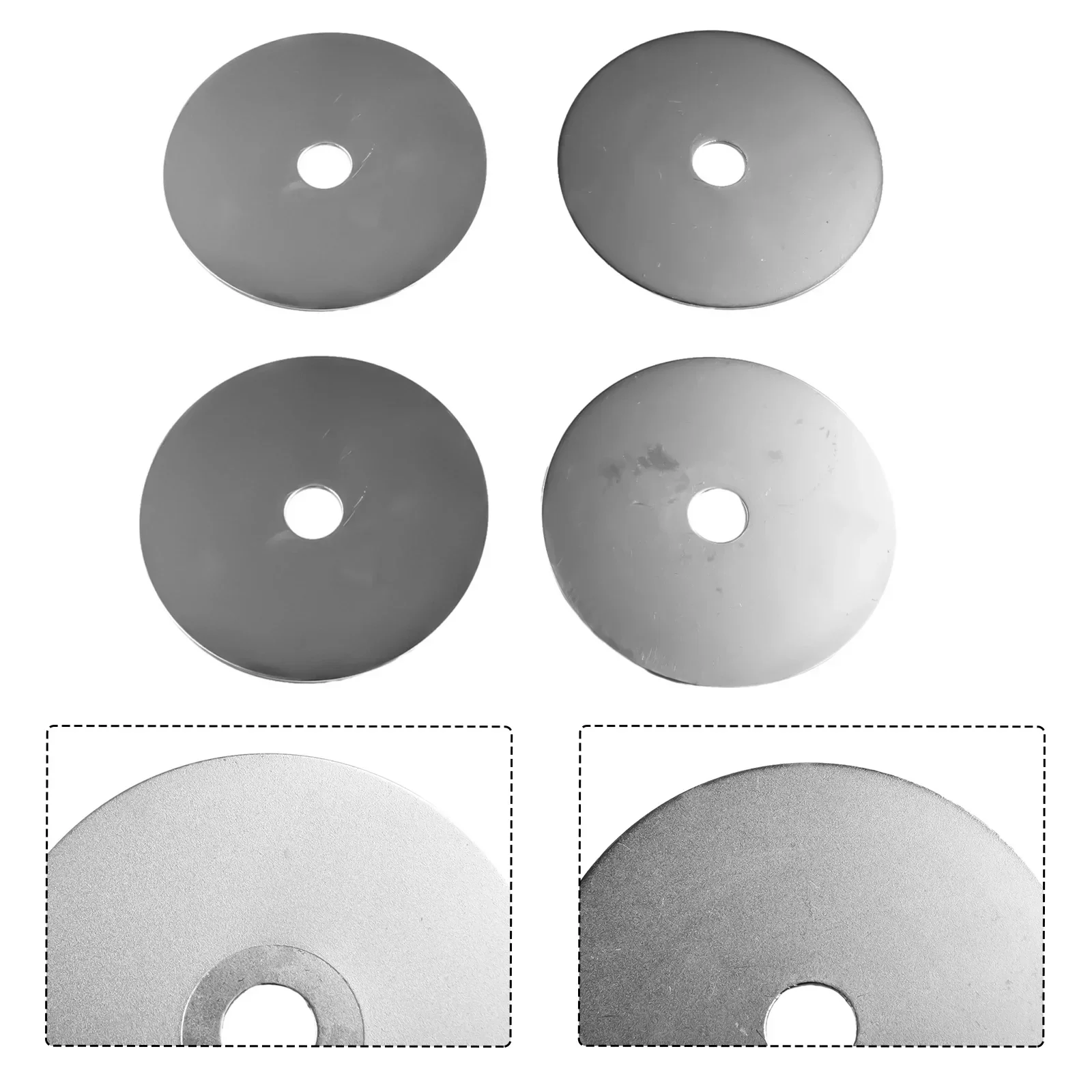 

Glass Jewelry Grinding Wheel Sanding Tool 100mm 4pcs Diamond Coated Grinding Wheel Polishing Disc Wear-resistant