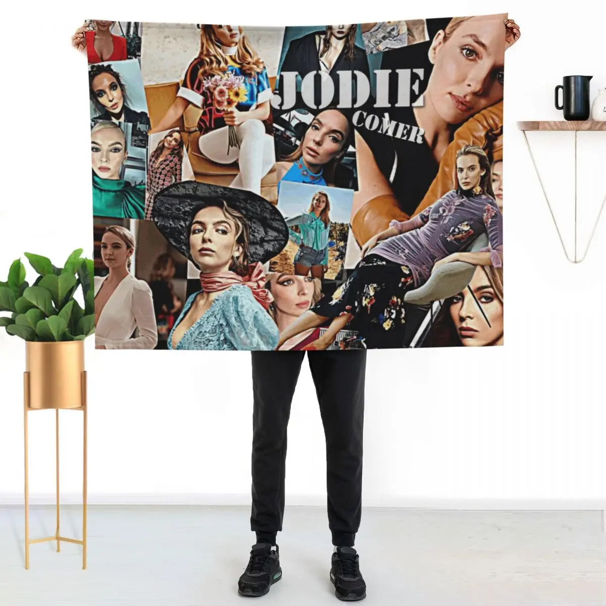 jodie comer Throw Blanket manga Quilt Soft Plush Plaid Single Blankets Sofas Of Decoration Thermals For Travel Blankets