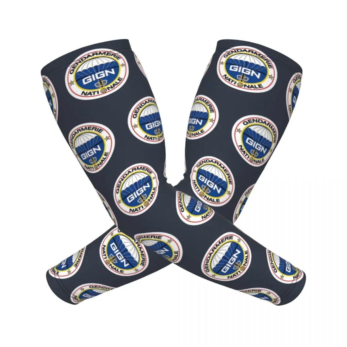 

Группа преобразования национальной жандармерии - ГИГН (Франция) Рукава Мужчины Женщины Защита от солнца и ультрафиолета Татуировки Прикрытие Спорт Велоспорт