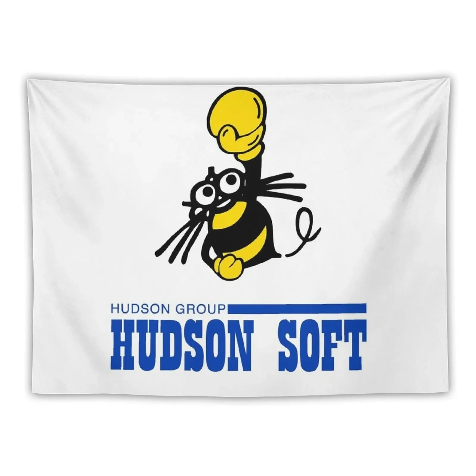 Hudson Soft Boxing Bee Logo Essential Tapestry Home Decoration Accessories Room Decoration Korean Style Wall Coverings Tapestry