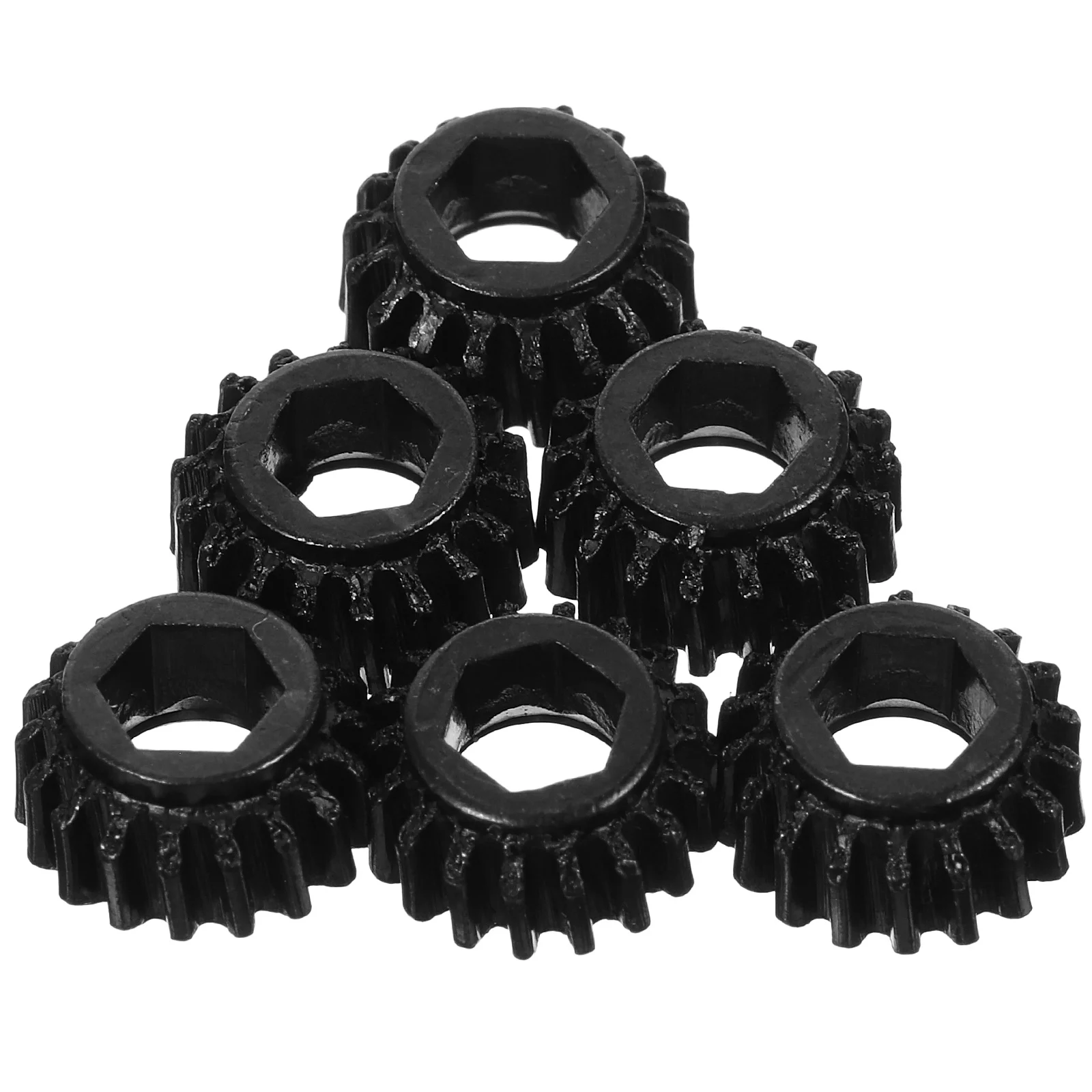 

6pcs Gear Tuning Pegs For Electric Guitar Solid Iron 1:18 Ratio Tuner Keys Replacement Parts Machine Head Button Gears