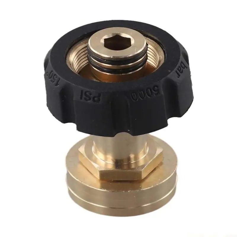 A2BE Female Thread Pressure Washer Adapter for Garden Hose Use with Grip Base for Routine Home Cleaning Replacement Work and
