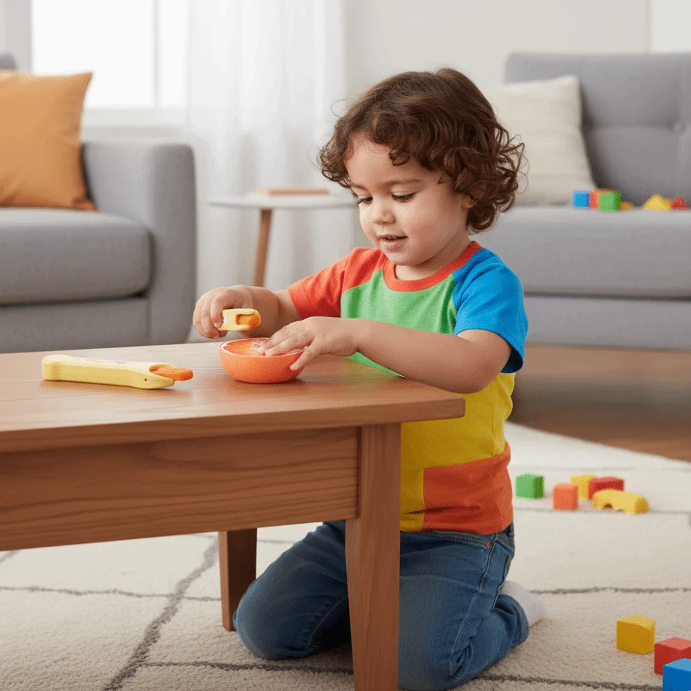 Voedselvoeding Fruitpudding Set Voederspeelgoed Simulatie Rollenspel Watermeloen Pudding Speelgoed Oranje Japans speelhuisspeelgoed