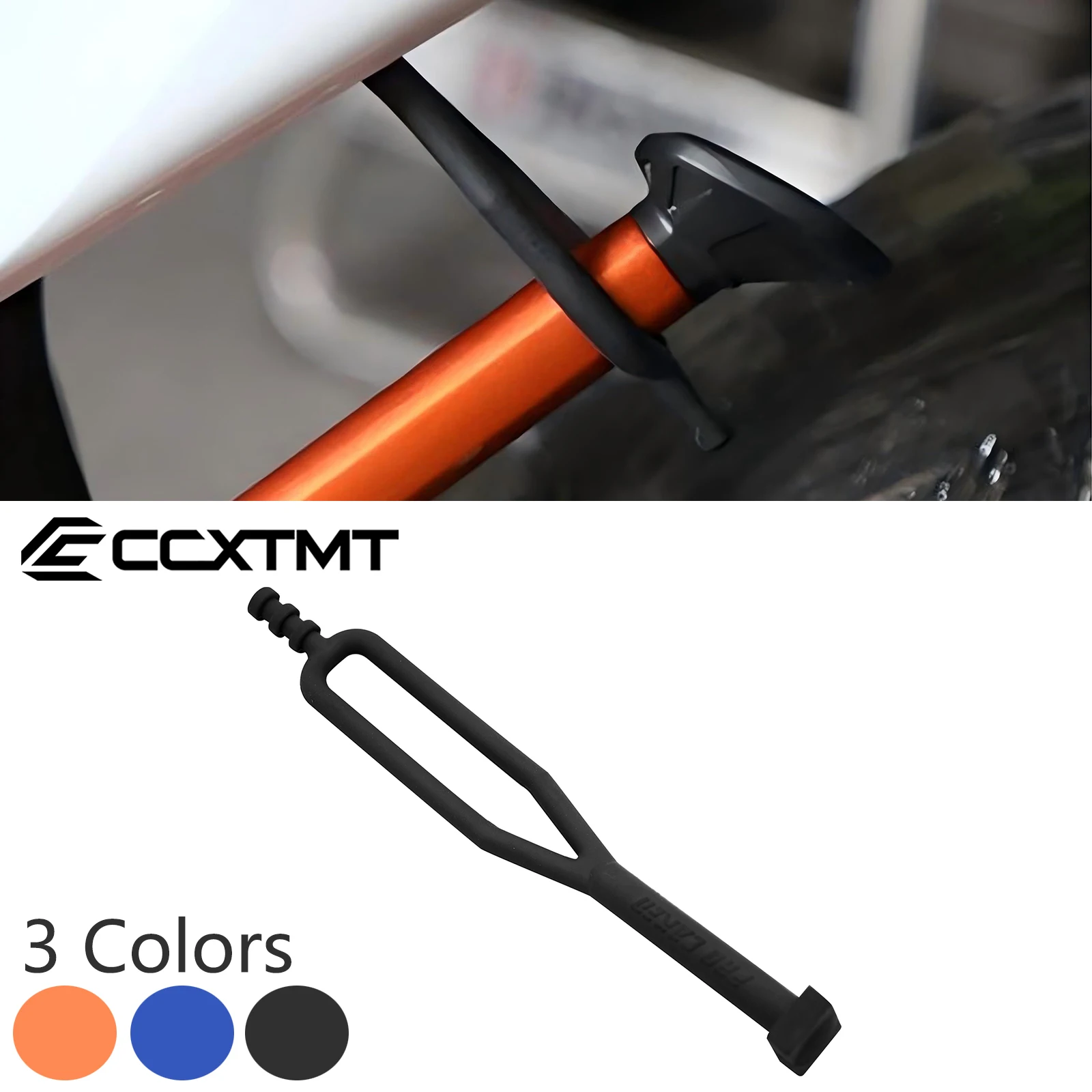For KTM EXC 300 EXC EXCF XC XCF XCW XCFW TPI Six Days 125 200 250 300 350 450 500 1998-2022 Kickstand Side Stand Rubber Strap