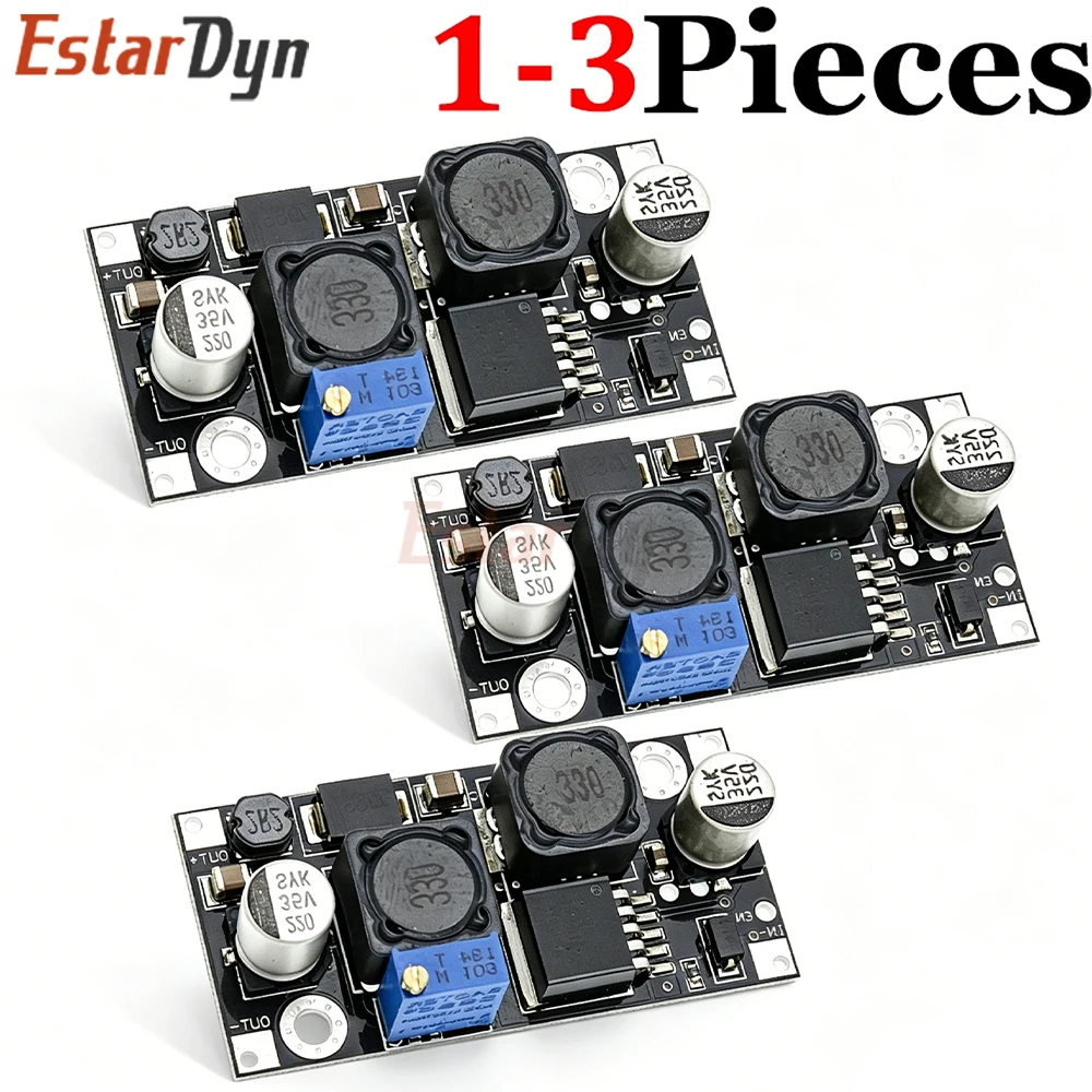 1-3PCS XL6019 DC-DC Converter 5A 20W Auto Step Up Down Boost Buck Adjustable Voltage Regulator Module 5-32V to 1.3-35V
