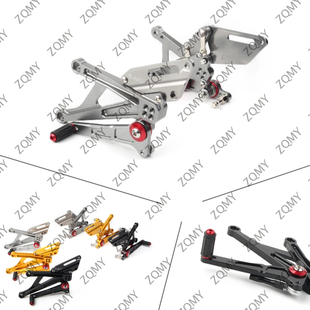 1Pair Gold Wing Motorcycle Rearsets Foot Peg Rear Set Footrest Pedal Aluminum For Honda Goldwing GL1800 2015 2016 2017 2018