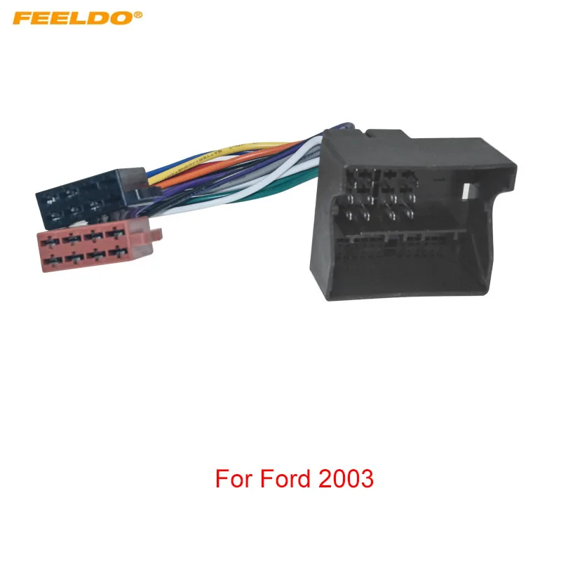 

Car CD Radio Audio ISO Wiring Harness Adapter for Ford 2003+ Auto ISO Head Units Wire Cable