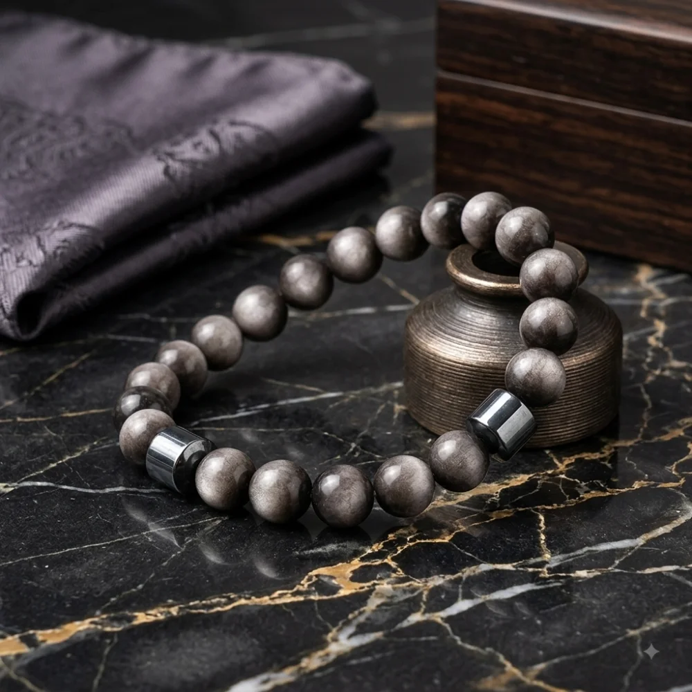 Stylish Ceramics Tiger Eyes Stone Beaded Bracelet For Men Multiple Colors Sizes Available Perfect Gift For Him Healing Jewelry