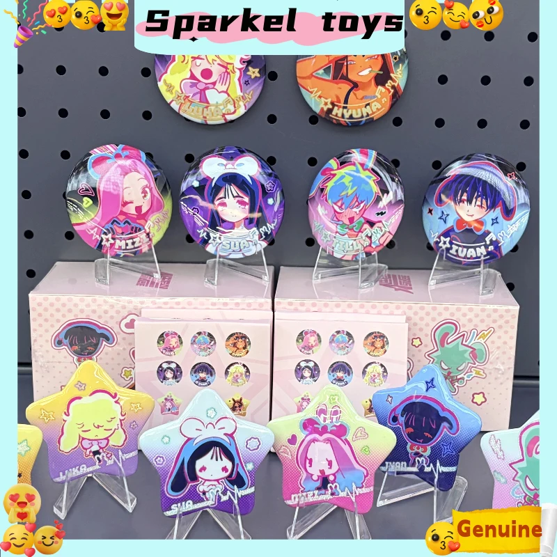 In Stock Genuine Alien Stage Rabbit Series Little Badge Blind Box Star Bar Badge Ivan Till Gift Anime Peripheral  Xmas Gift