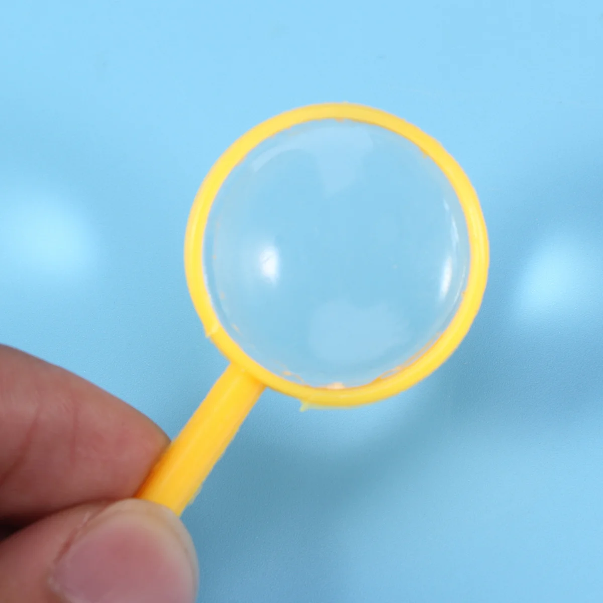 แว่นขยายมือถือ 48 ชิ้น ทำจากพลาสติกหลากสี สำหรับเด็ก ใช้สำหรับอ่านหนังสือ ตรวจสอบเครื่องประดับ แสตมป์ เหรียญ ของชำร่วยงานปาร์ตี้