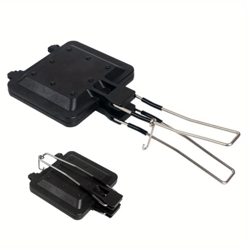 مقلاة خبز خارجية متعددة الوظائف، طباخ الخبز، مقلاة ساندويتش غير لاصقة على الوجهين، مقلاة توست