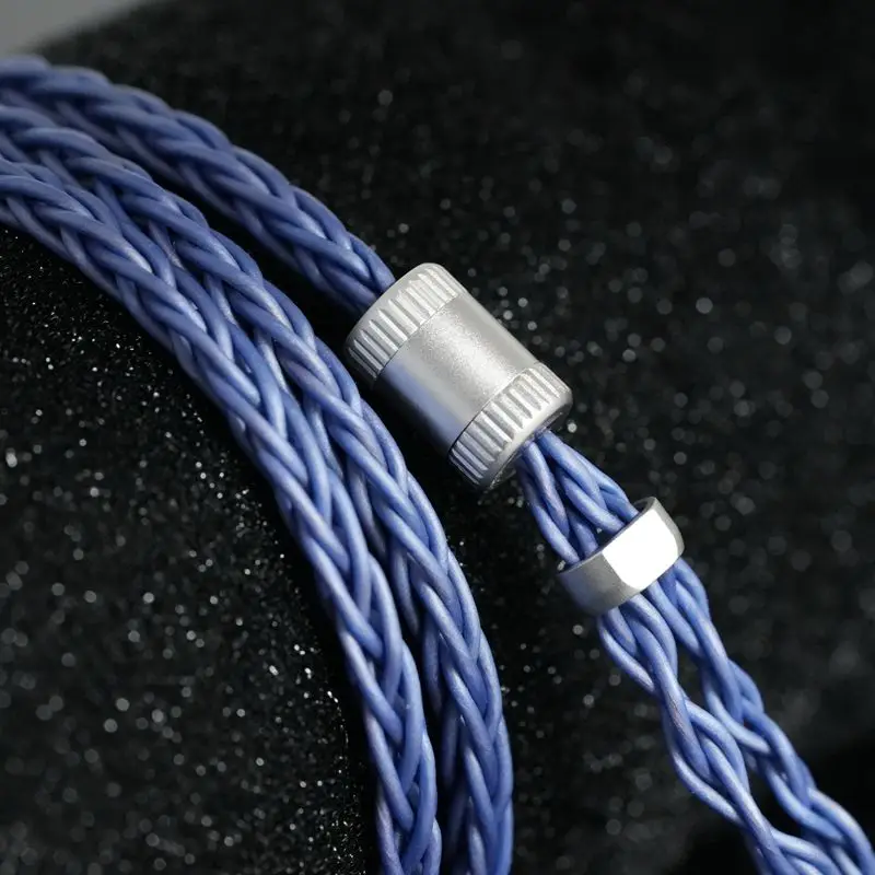 IvipQ-999 HIFI-Kopfhörer-Upgrade-Kabel mit 4,4-mm-/3,5-mm-Stecker, versenkter 0,78-2-Pin/N5005-Stecker für MOONDROP IEM-Kabel – Detail 3