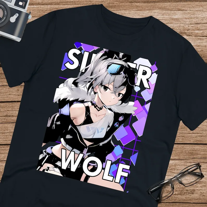 Silver Wolf Star Rail Shirt Fan-Made Honkai star rail Game Unisex Ultra Cotton Tee