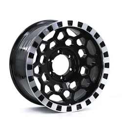 DX445 Flow Formed17inch 5x114.3 5X150 6x150 6x139.7 4X4 OFF ROAD Alloy Wheels Rims for Pickup