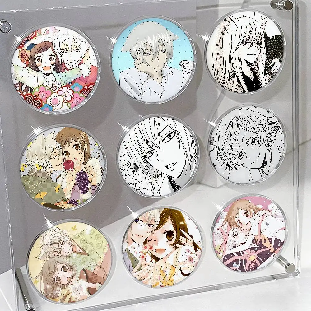 Anime Kamisama Kiss Badges Tinplate Soft Button Pin Brooch Metal Badge Custom Jewelry Accessories Hat Bag Lapel