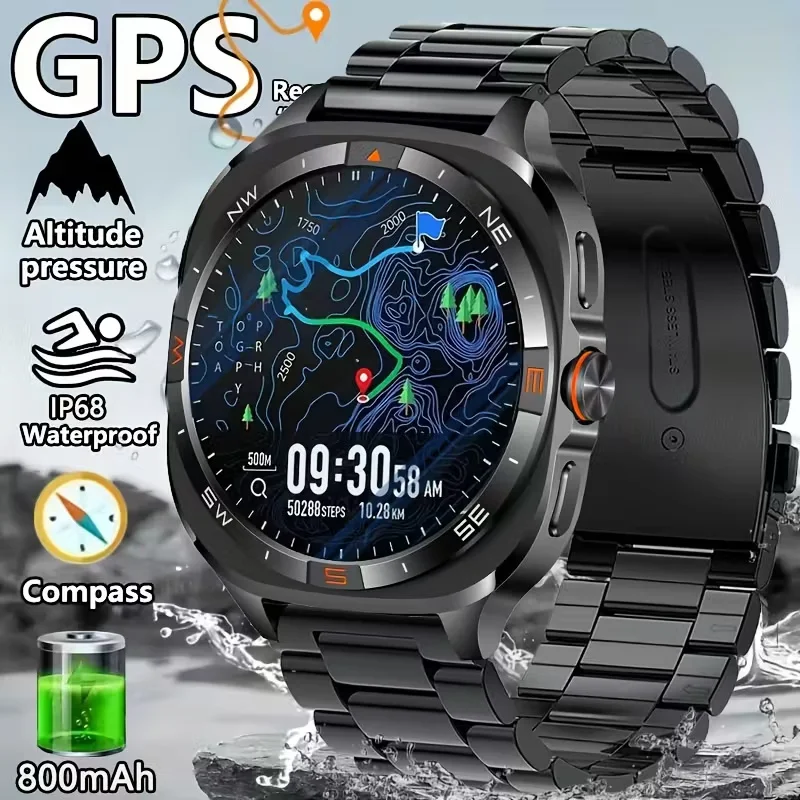 Men's Gps Smart Wat… - image