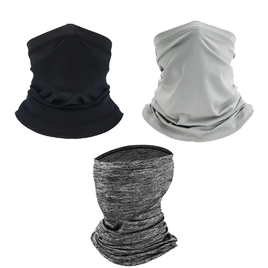 

3pcs Windproof & Sunscreen Neck Gaiter Durable & Breathable for Outdoor Adventures,Ideal for Cycling & Exercise