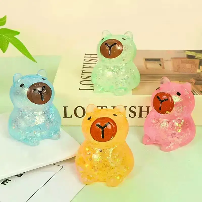 Maltose  Stress Squeeze Toy Decompression Cute  Anti Stress Slow Rebound Soft Glitter TPR   Toys