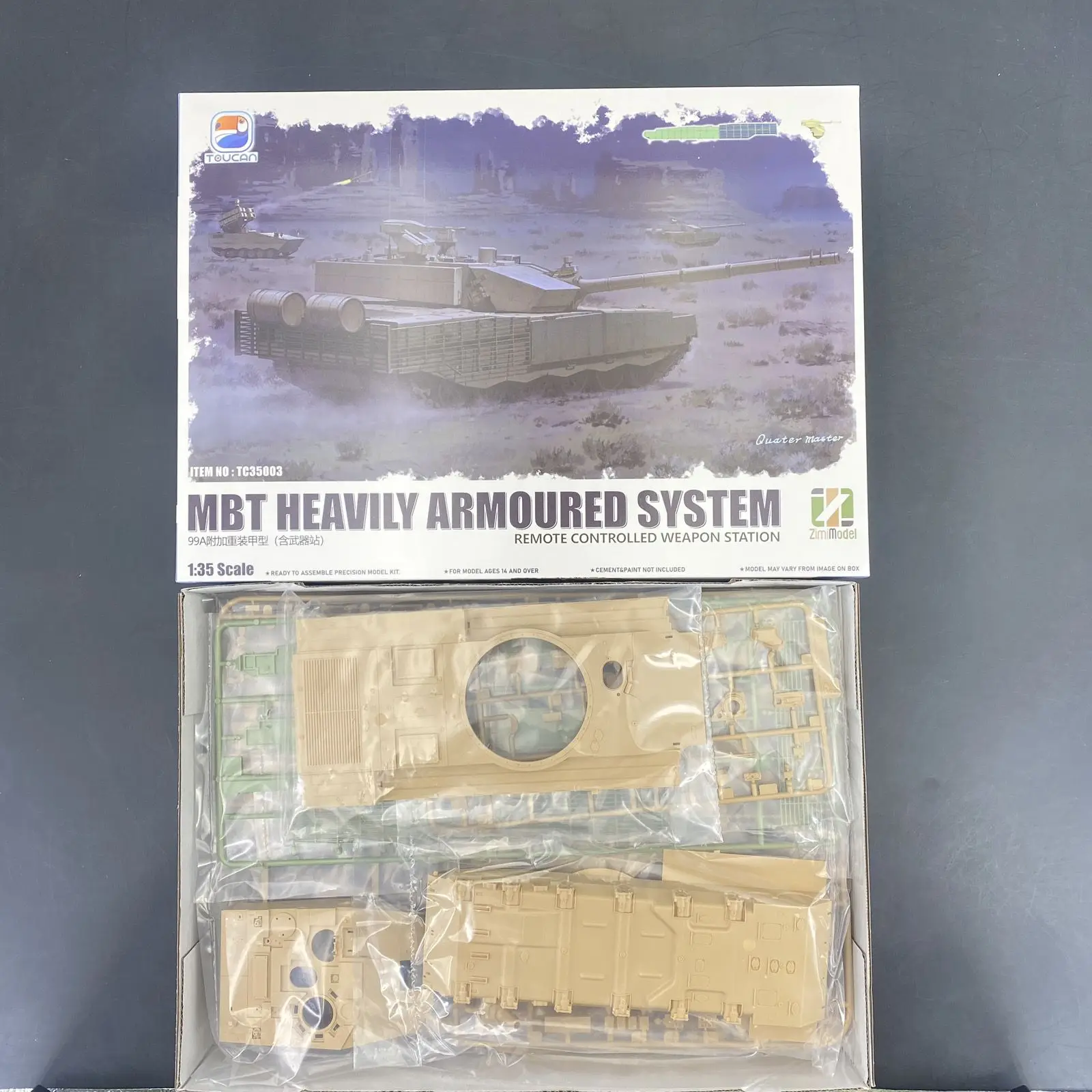 1/35 ZTZ-99A Mbt Main Battle Tanks Five Versions Tc35001-5  Assemble Model Active Protection System Collectable Toys Decor Gift