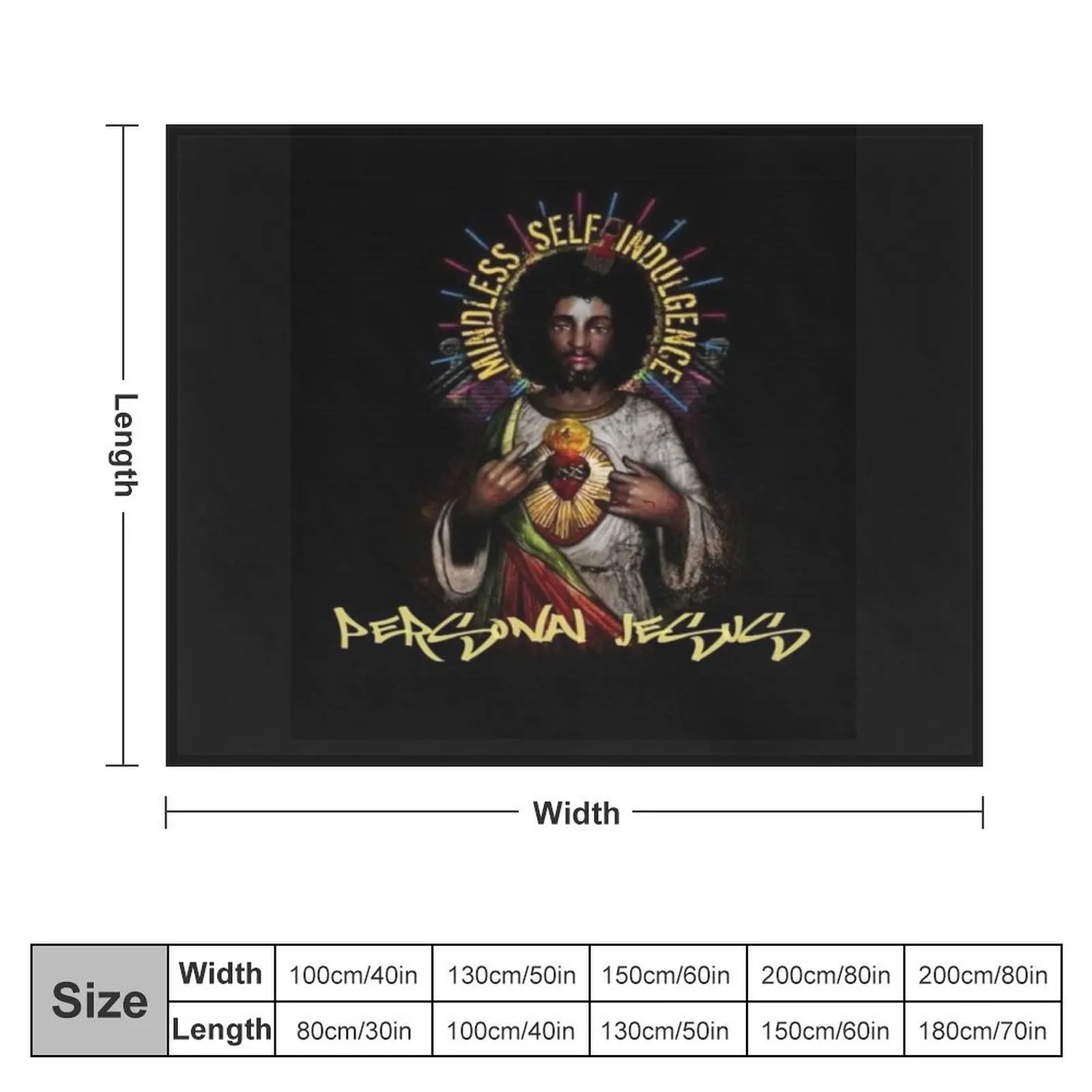 Mindless Self Indulgence Personal Jesus Throw Blanket christmas decoration Beach warm winter Blankets