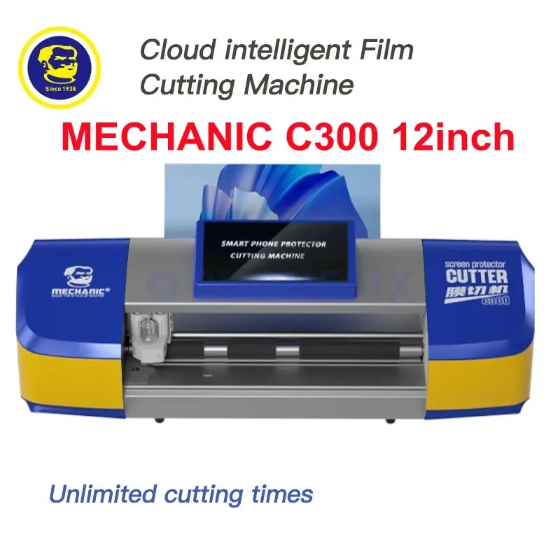 MECHANIC C300 Unlimited Unlock Times Film Cutting Machine for IPAD Watch Camera Phone Front Back Films Screen Protector Cutter