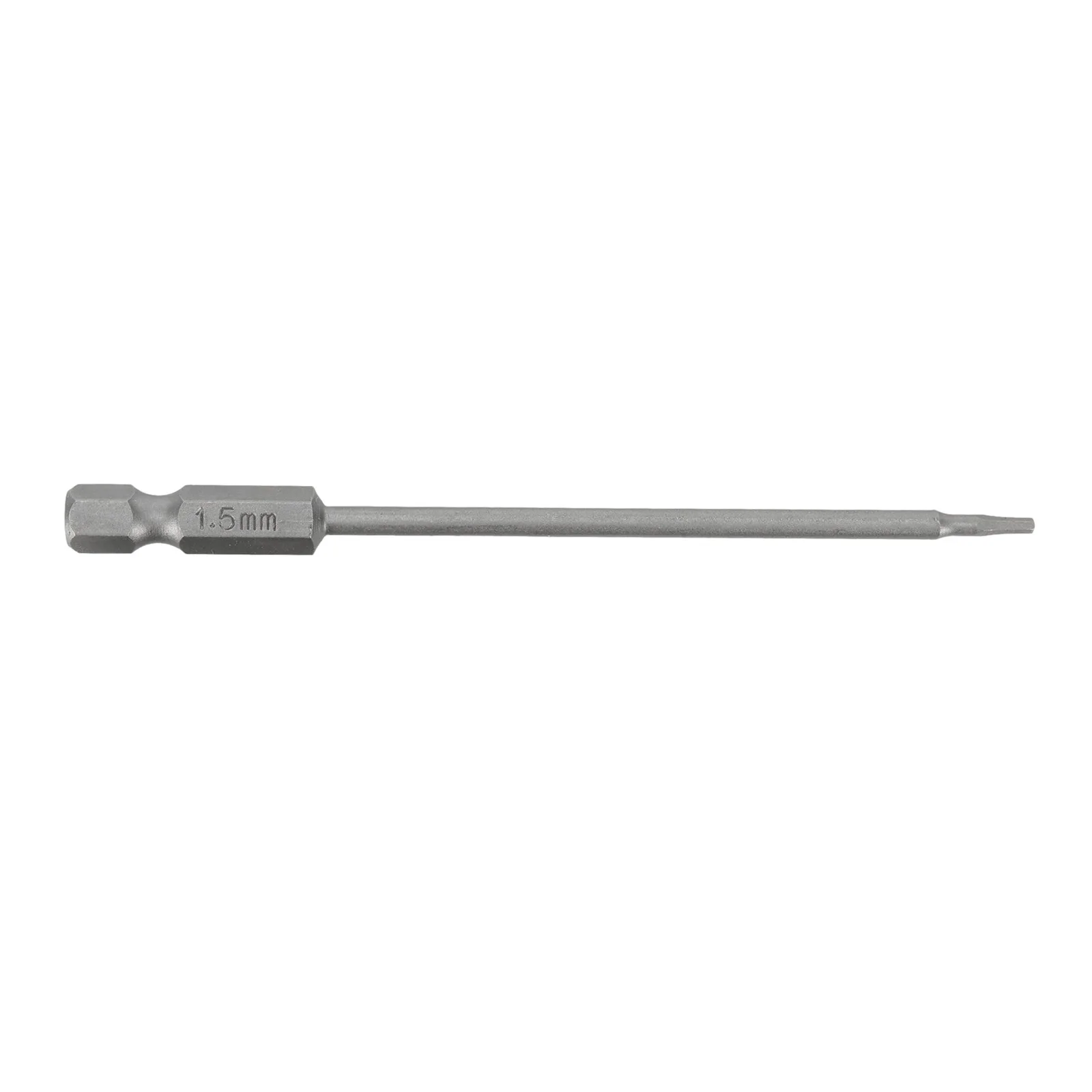 Hex Shank Suporte Bit Magnético, Chave De Fenda, Chave De Fenda Bit, Barra De Extensão Longa Ferramentas, 1.5mm, 2.0mm, 2.5mm, 3.0mm, 4Pcs