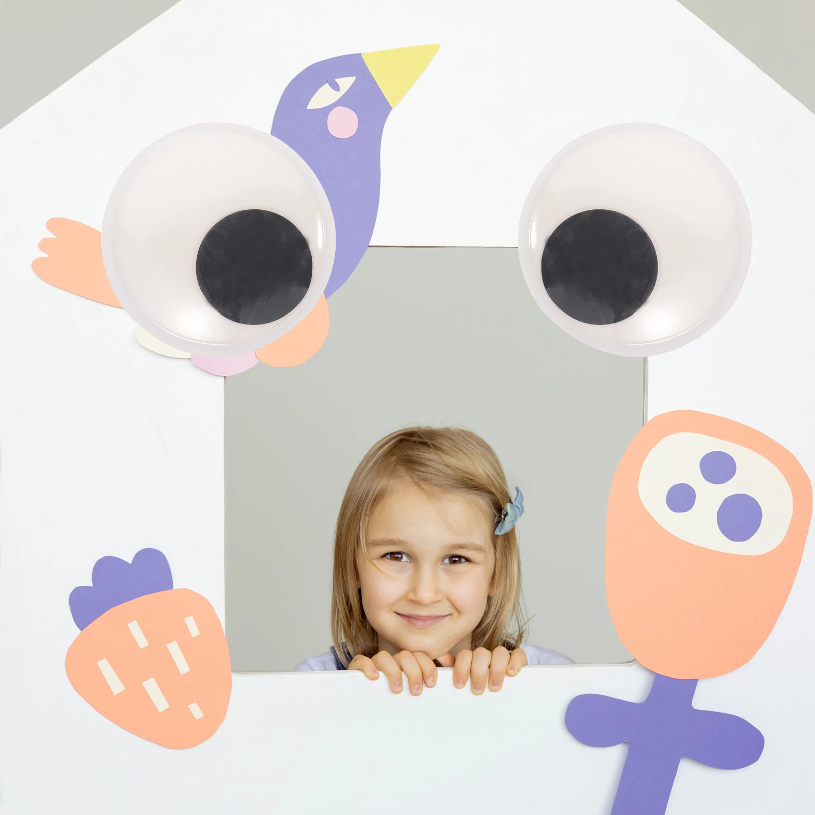 

16Pcs Safe and Long Lasting Wiggle Eyes DIY Craft Decals for Various Creative Projects Wiggle Eyes DIY Accessories