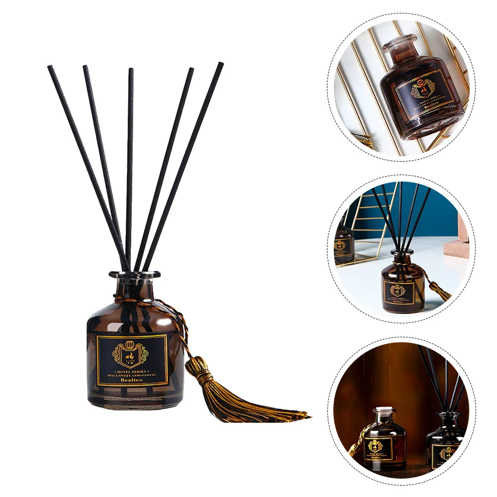 

Aromatherapy Home Decoration Essential Bottle Rattan Air Freshener Diffuser with Rattans Machine Office