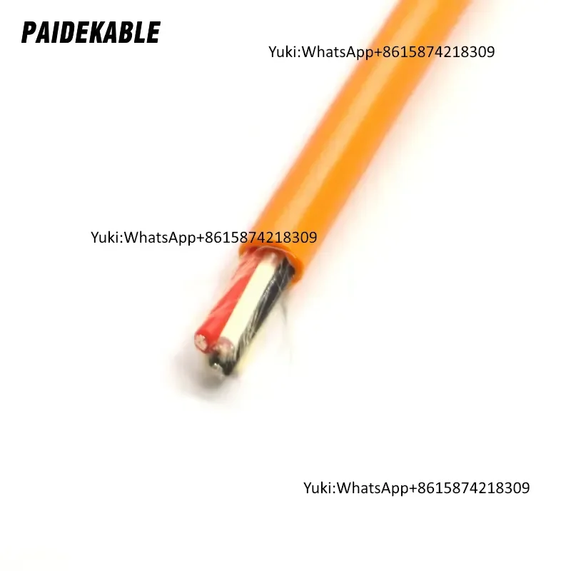 Hot Selling Lightweight Silver-Plated Copper Hybrid Fiber Tether Drone Cable
