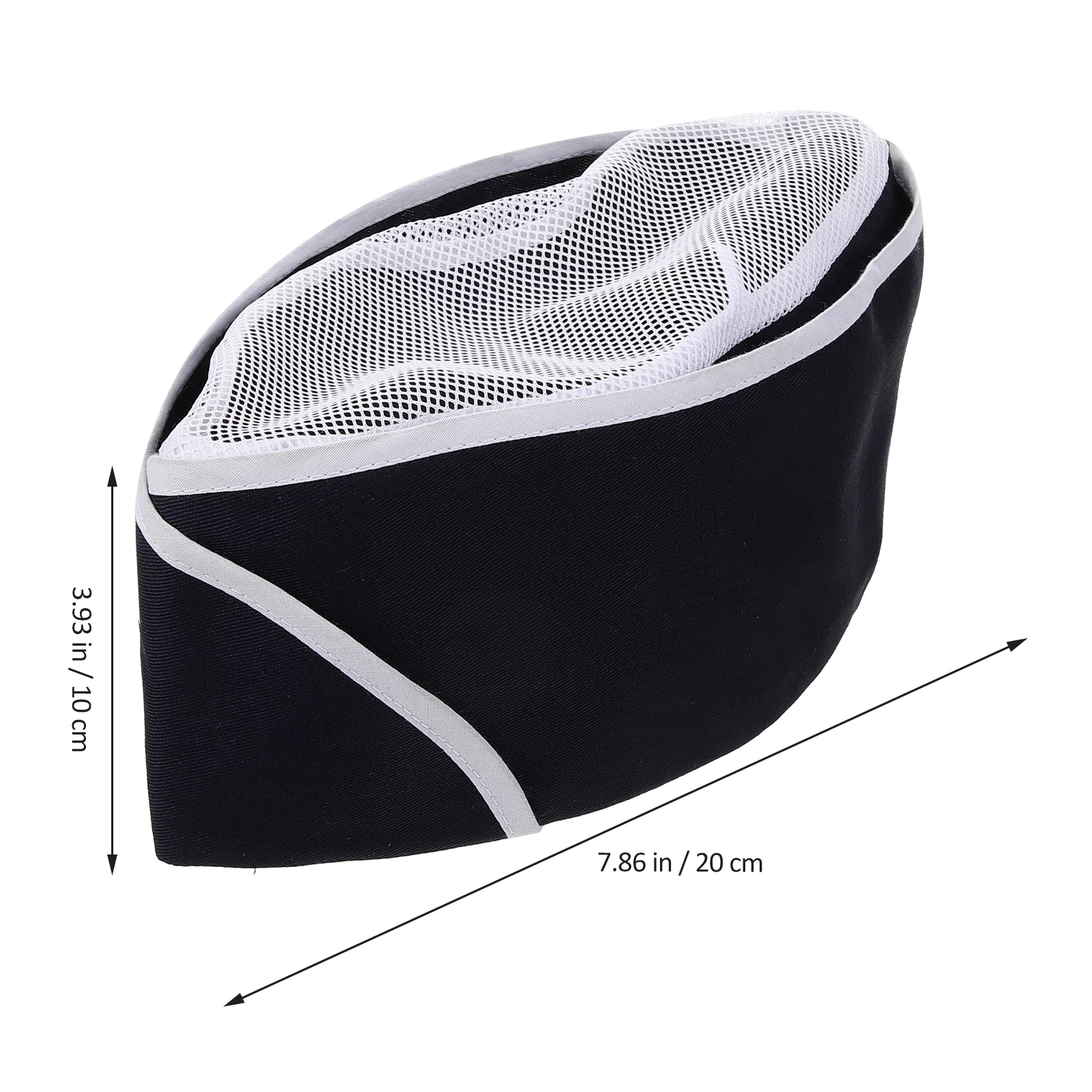 

Breathable Chef Japanese Korean Mesh Cap For Restaurant Cook Wear-Resistant Polyester Uniform Hat Stylish Kitchen Cooking Hat