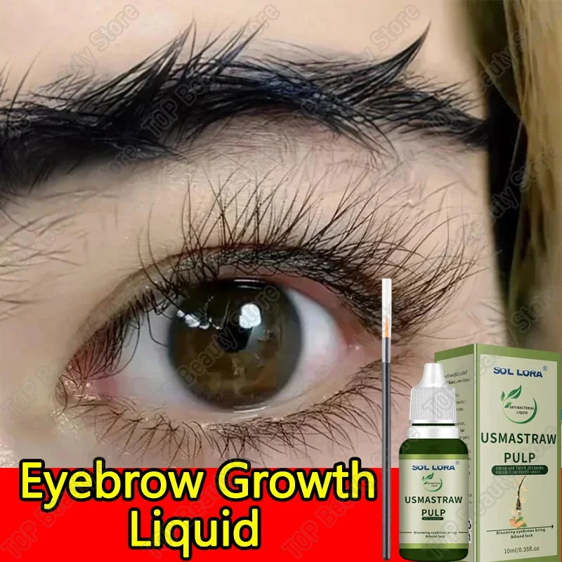 Fast Eyebrow Growth Serum Eyelash Hair Growth Anti Hairs Loss Product Prevent Baldness Fuller Thicker Lengthening Eyebrow Makeup