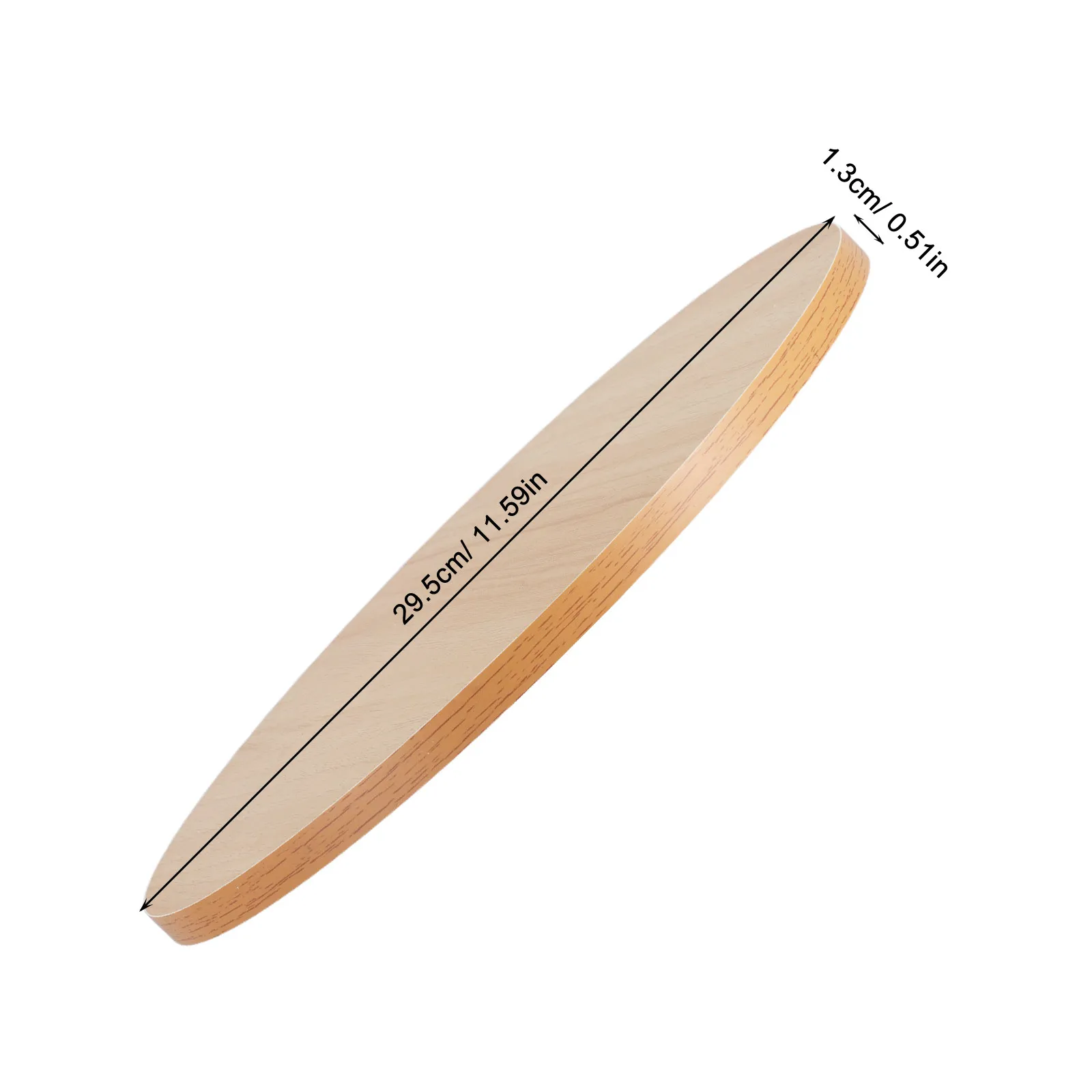 Round Wooden Table Top Replacement 29.5cm Thick Round Countertop for Coffee Bistro Home Living Room Dining Desk