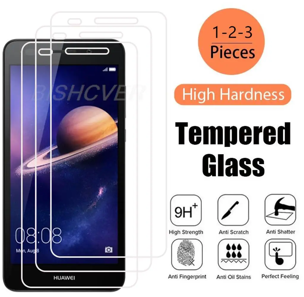 Para Huawei Y6II Y6 ii 2 CAM-L03 CAM-L21 CAM-L23 5,5 "vidrio templado protector para Huawei Y6II cubierta de película protectora de pantalla