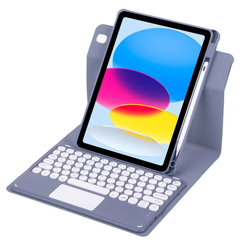 Imagem -04 - Capa Teclado para Redmi Pad se Compatível com Bluetooth Rotação 360 Porta Lápis Magnética 11 Pol