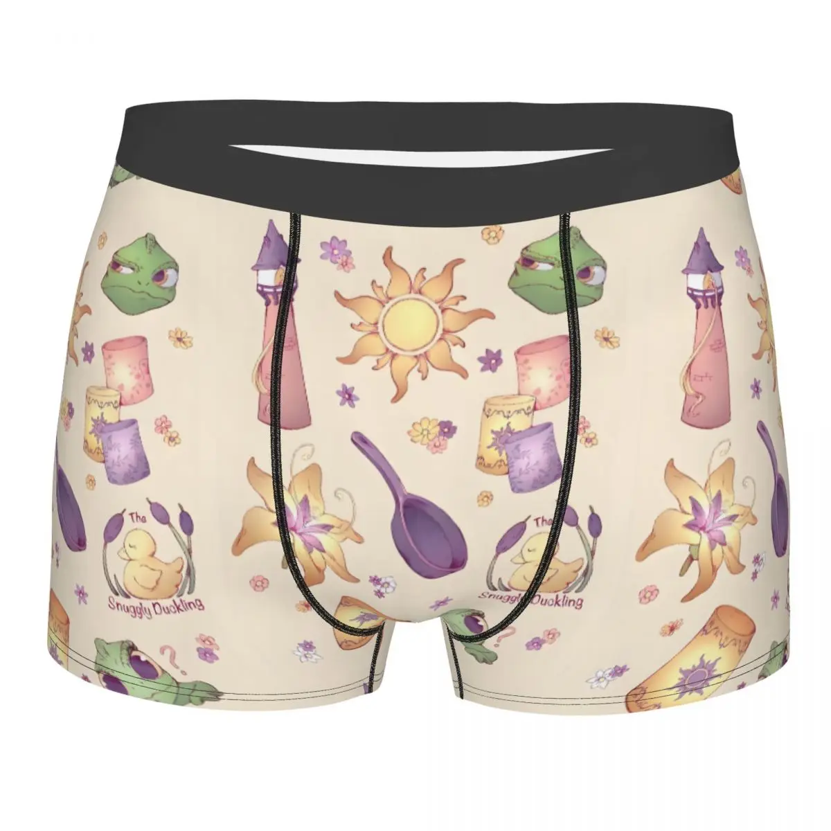 

Custom Princess Tangled Boxers Shorts Men Cartoon Funny Briefs Underwear Fashion Underpants