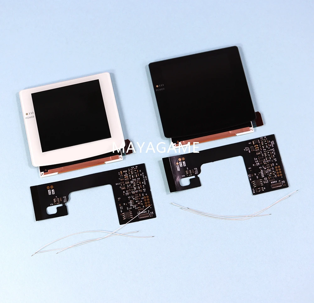 1set IPS Display LCD KIT 2.0 High Light Screen FOR GBC RETRO PIXEL Backlight Laminated Panel and Lens Adjustable for GBC