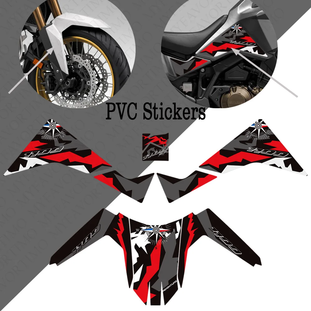 

Наклейки, совместимые с CRF 1100L 1000 L CRF1100L CRF1100 Africa Twin AfricaTwin Adventure ADV Sports, наклейки на бак для топлива и масла